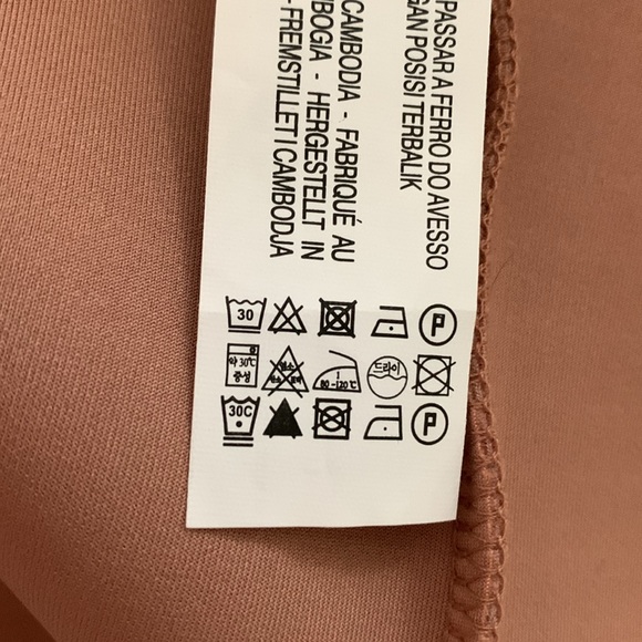 Zara Faux Suede Coat Pink Size S - Picture 10 of 10